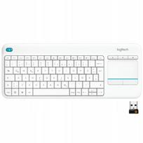 Belaidė klaviatūra Logitech K400 Plus su USB imtuvu, QWERTY