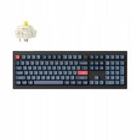 Belaidė mechaninė klaviatūra Keychron V6 Max su Banana jungikliais, QMK/VIA