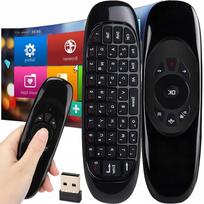 Bevielė pelė-nuotolinio valdymo pultas, USB, Smart TV, 10 m, 3 viename