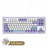 Belaidė mechaninė klaviatūra AJAZZ AK870, 87 klavišai, TKL, RGB, keičiamos jungikliai