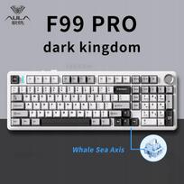 Mechaninė klaviatūra AULA F99Pro, 99 klavišai, RGB, Dark Kingdom, Whale jungikliai