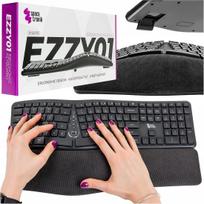 Ergonominė laidinė klaviatūra Spacetronik, USB, 1,5 m, QWERTY, membraninė