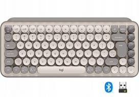 Belaidė mechaninė klaviatūra Logitech POP Keys, Bluetooth / USB Bolt