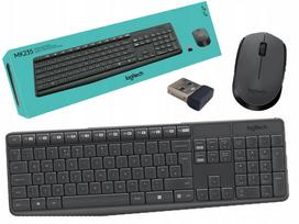 Belaidė klaviatūra ir pelė Logitech MK-235, atspari vandeniui, 920-007931