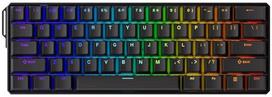 Žaidimų klaviatūra MonsGeek FUN60 Ultra, aliuminio korpusas, 60%, magnetinė, juoda, RGB