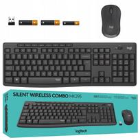 Belaidė klaviatūra su pele Logitech MK295, atspari vandeniui, 920-009800