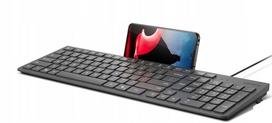 Klaviatūra Lenovo Calliope ESSENTIAL AI Gen 3, USB, QWERTY, JAV išdėstymas