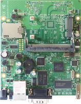 Maršrutizatoriaus plokštė MikroTik RB411U su miniPCI, SIM ir USB