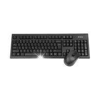 Belaidė klaviatūra su pele A4Tech V-TRACK 2.4G 7100N, juoda