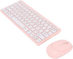 Bevielė klaviatūra 78 mygtukų ir pelė 2,4 GHz, ergonomiškas rinkinys