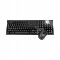 Belaidė klaviatūra su pele A4TECH V-TRACK 7100N NANO