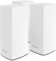 Belaidis maršrutizatorių rinkinys Linksys MX12600 Velop, 3 juostų Wi-Fi 6 (AX4200), iki 830 m² ploto