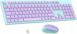 Belaidė klaviatūra ir pelė LEADSAIL QWERTY IT su imtuvu