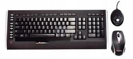 Belaidė klaviatūros ir pelės rinkinys Labtec Wireless Laser Desktop 1200