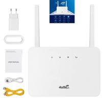 Nešiojamas 4G LTE WiFi maršrutizatorius, 300Mbps, kelių dažnių, tinka kelionėms