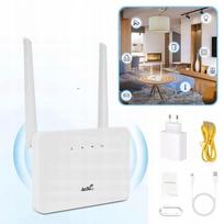 4G LTE maršrutizatorius–modemas CP106-E, 300Mb/s, SIM lizdas, išorinė antena, baltas