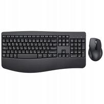 Belaidė klaviatūra ir pelė Seenda KB7001 + MS2237, QWERTZ, vokiečių