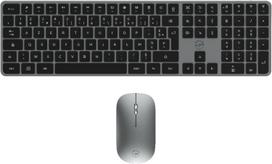 Belaidė klaviatūra su Bluetooth ir USB-C pele, AZERTY, Mobility Lab