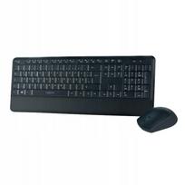 Belaidė klaviatūra su pele LogiLink 2,4 GHz, QWERTY, multimedijos