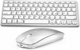 Belaidė klaviatūra ir pelė, QWERTZ DE, suderinama su iOS, Android, Windows