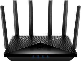 Belaidis maršrutizatorius CUDY BE11000, Mesh, 10Gb/s, modemas ir WiFi stiprintuvas