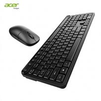 Belaidė klaviatūra ir pelė ACER OCC316, juoda, tylus paspaudimas, 2,4 GHz