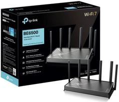 Belaidis maršrutizatorius TP-Link Archer BE400 BE6500, Wi-Fi 7, 2x 2,5G, EasyMesh, VPN, 6 antenos