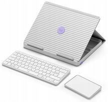 Nešiojama darbo stotelė LOGITECH CASA POP-UP DESK su klaviatūra ir jutikliniu kilimėliu, 920-011247
