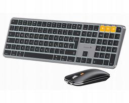 Belaidė „ProtoArc KM100-A“ klaviatūra ir pelė, skirta Mac