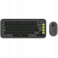 Klaviatūra ir pelė Logitech POP Icon Combo, Bluetooth, US/UA išdėstymas