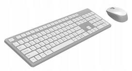 Belaidė klaviatūra K786 ir tylioji pelė USB