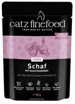 Drėgnas ėdalas katėms Catz finefood Purrrr No.113, aviena, 85 g, monoproteinas