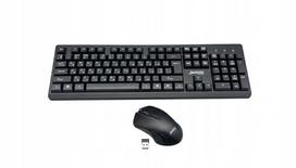 Belaidė klaviatūra ir pelė JEDEL WS736, tylus veikimas, RGB, 2.4GHz