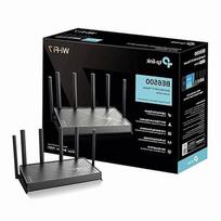 Belaidis maršrutizatorius WiFi 7 BE6500, dviejų dažnių, 2,5Gb/s, namams ir biurui, su dovana