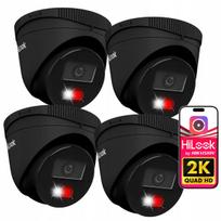IP vaizdo stebėjimo kamera HILOOK IPCAM-T4-30DL, 4 MP, IR 30 m, juoda, IP67, judesio aptikimas