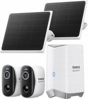 Saulės energija maitinama Baseus Security N1-2 apsaugos kamera, 16GB eMMC