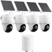 Vaizdo stebėjimo rinkinys Reolink Home Hub mini su 4 Argus PT lite kameromis ir Solar Panel lite