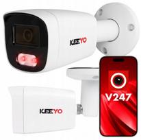 Vaizdo stebėjimo kamera KEEYO LV-V-IP5M40TF-B-II, 5MP, IR iki 40 m, IP67, AI funkcijos