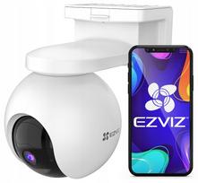 Belaidė WiFi kamera Ezviz CB8, 3MP, įkraunama, 10Ah, su dirbtinio intelekto atpažinimu