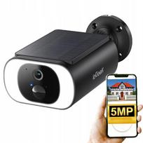 Lauko stebėjimo kamera 5MP, naktinis matymas, spalvotas vaizdas, suderinama su Alexa