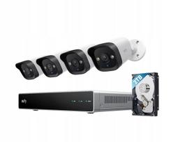 Vaizdo stebėjimo sistema eufy E40 4K, 122° IP67, POE, NVR, 2 TB kietasis diskas