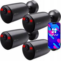 Lauko stebėjimo kamera EZVIZ EB3 4G, 3 MP, IP65, IR naktinis matymas, spalvotas vaizdas, microSD palaikymas