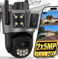 Lauko IP kamera su WiFi, pasukama, 2x5MP, 6x priartinimas, IR LED, 5GHz