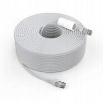 Ethernet tinklo kabelis Cat5e 18 m, RJ45, tinkamas PoE IP stebėjimo kameroms