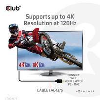 CLUB 3D CLUB3D Ultra High Speed HDMI™ Certified Cable 4K@120Hz 8K@60Hz 4