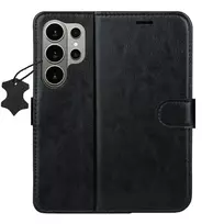 TFO Smart Luxe leather book-style phone case for Samsung Galaxy S26 Ultra (S948) black