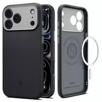 Spigen Nano Pop phone case with MagSafe support for iPhone 17 Pro Max | iPhone 18 Pro Max black