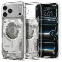 Spigen Ultra Hybrid Zero One phone case with MagSafe support for iPhone 17 Pro Max | iPhone 18 Pro Max gray