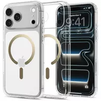 Spigen Ultra Hybrid phone case with MagSafe support for iPhone 17 Pro Max | iPhone 18 Pro Max gold