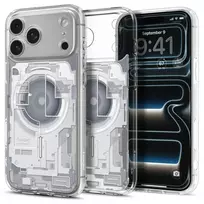 Spigen Ultra Hybrid Zero One phone case with MagSafe support for iPhone 17 Pro | iPhone 18 Pro white